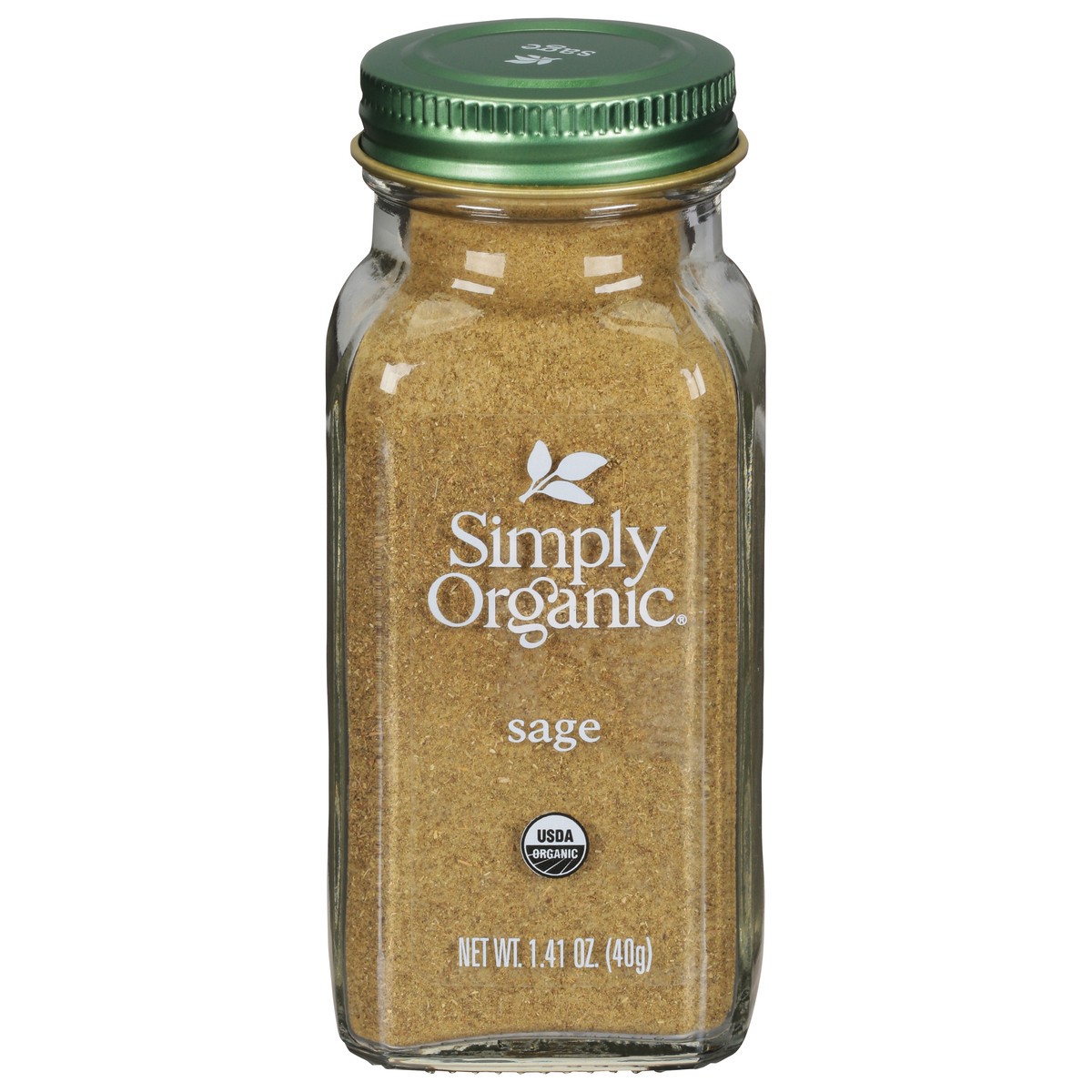 slide 1 of 1, Simply Organic Ground Sage, 1.41 oz