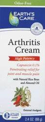 Earth's Care Arthritis Cream 2.4 oz
