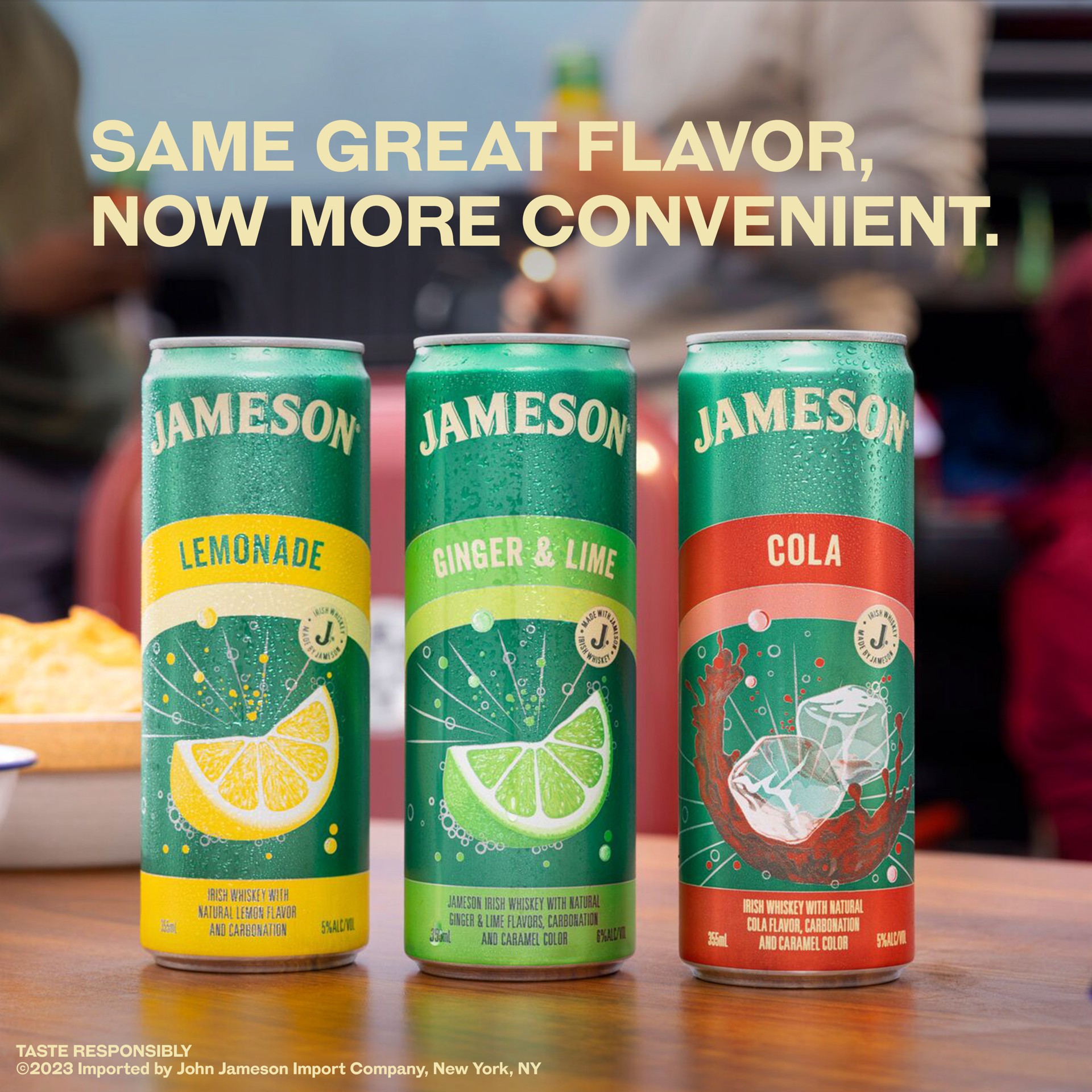 slide 8 of 8, Jameson Whiskey Lemonade, 4 Pack 355 Ml, 4 ct; 12 oz