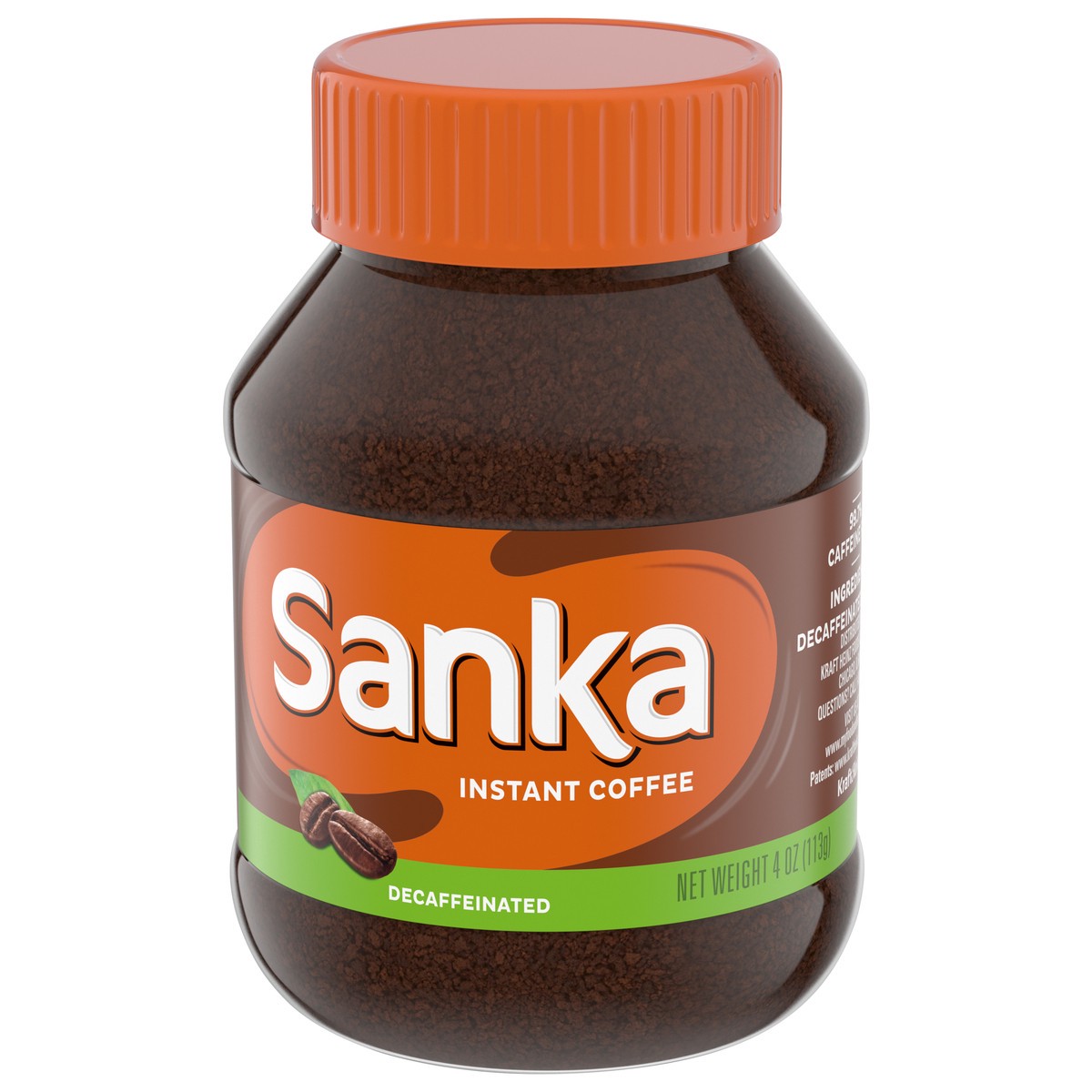 slide 9 of 9, Sanka Decaf Instant Coffee, 4 oz Jar, 4 oz