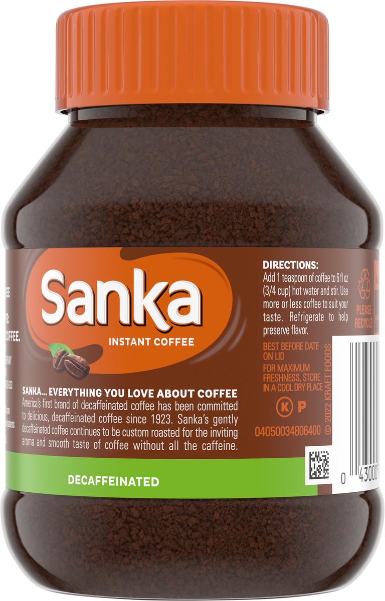 slide 2 of 9, Sanka Decaf Instant Coffee, 4 oz Jar, 4 oz