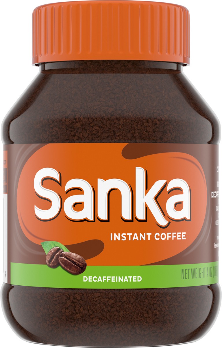 slide 7 of 9, Sanka Decaf Instant Coffee, 4 oz Jar, 4 oz