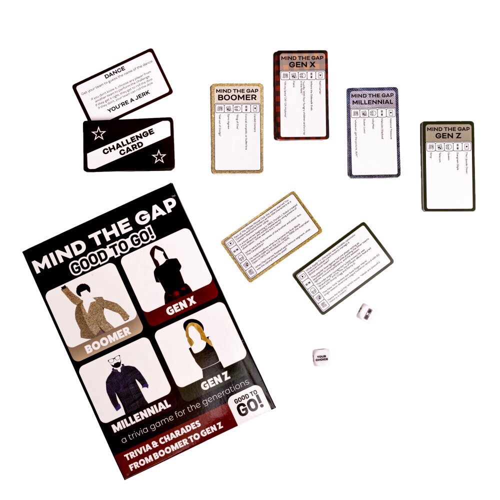 slide 5 of 5, Mind the Gap™ Good To Go Trivia Card Game, 1 ct