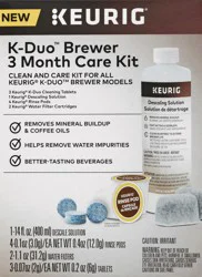 Keurig K-Duo 3 Month Brewer Care Kit 1 ea
