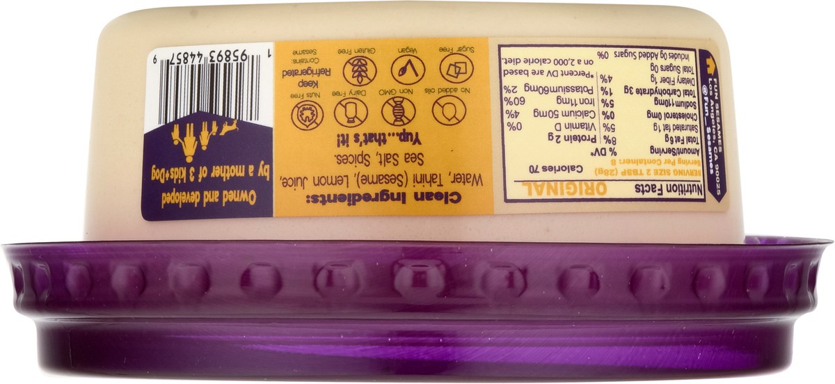 slide 2 of 16, Fun Sesames Creamy Lemon Tahini 8 oz, 8 oz