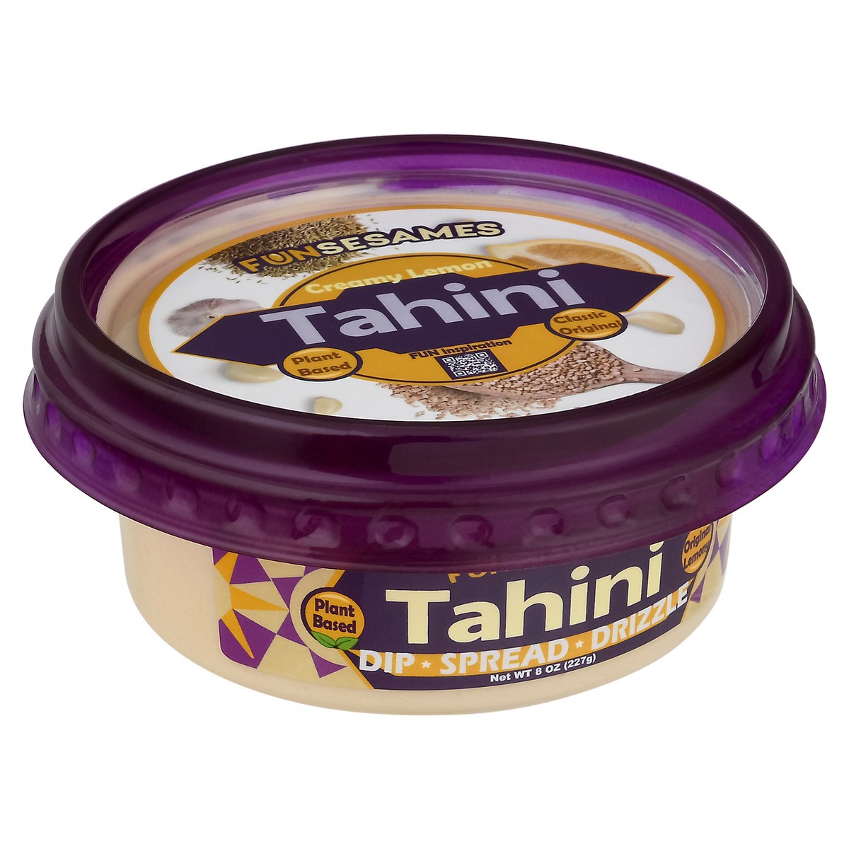 slide 9 of 16, Fun Sesames Creamy Lemon Tahini 8 oz, 8 oz