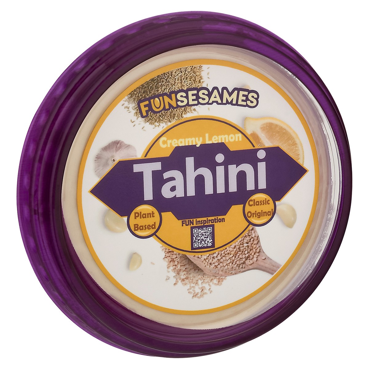 slide 14 of 16, Fun Sesames Creamy Lemon Tahini 8 oz, 8 oz