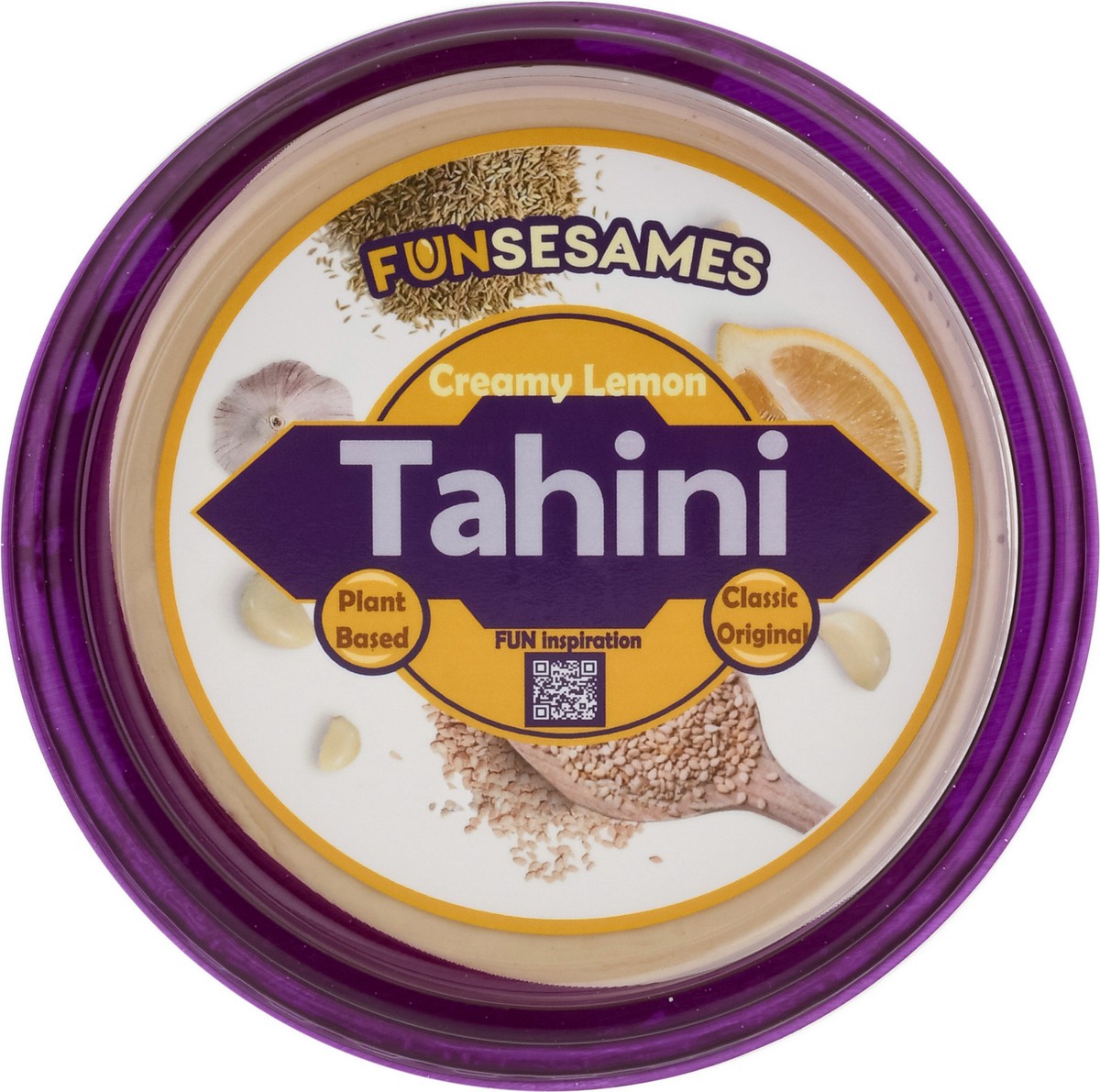 slide 13 of 16, Fun Sesames Creamy Lemon Tahini 8 oz, 8 oz