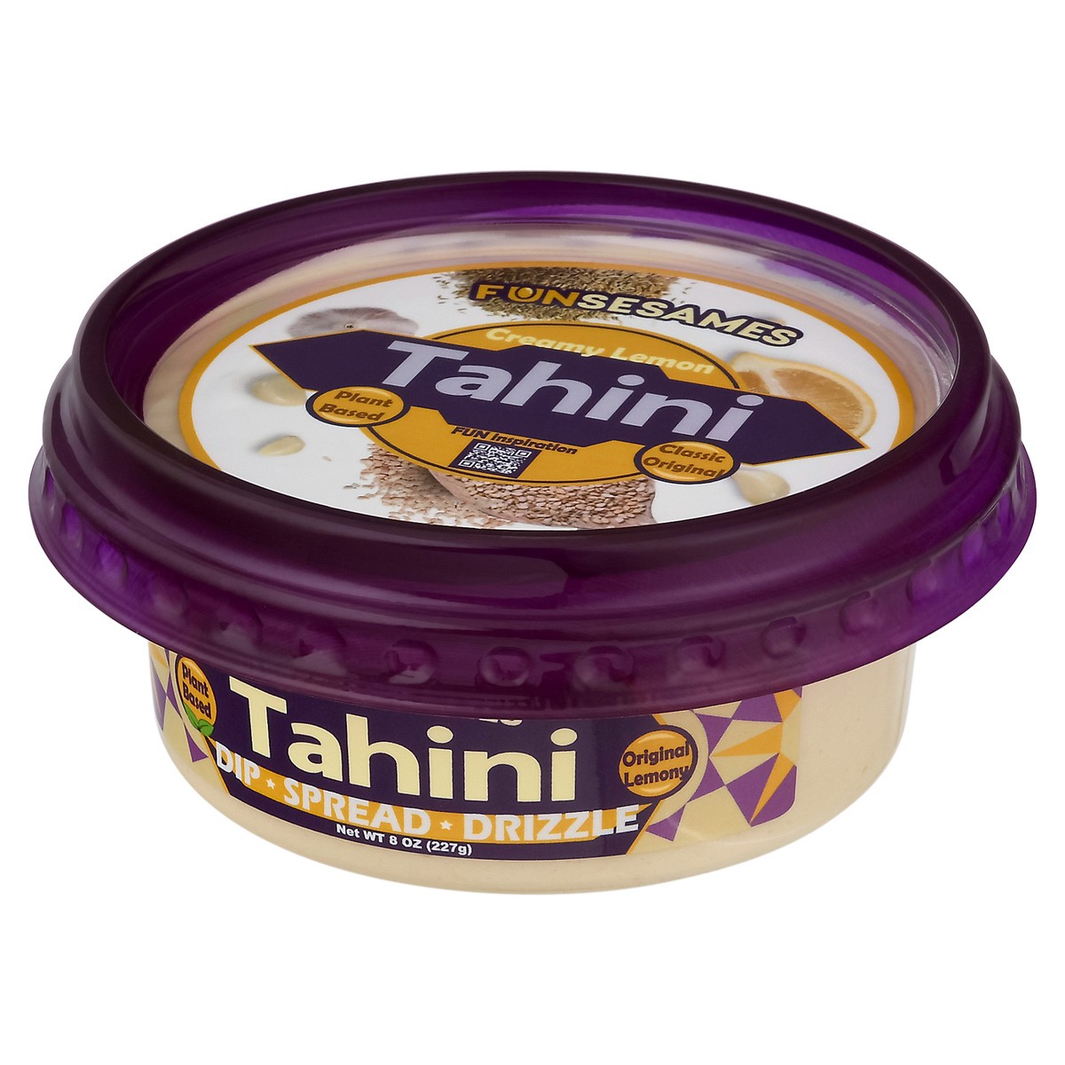 slide 15 of 16, Fun Sesames Creamy Lemon Tahini 8 oz, 8 oz