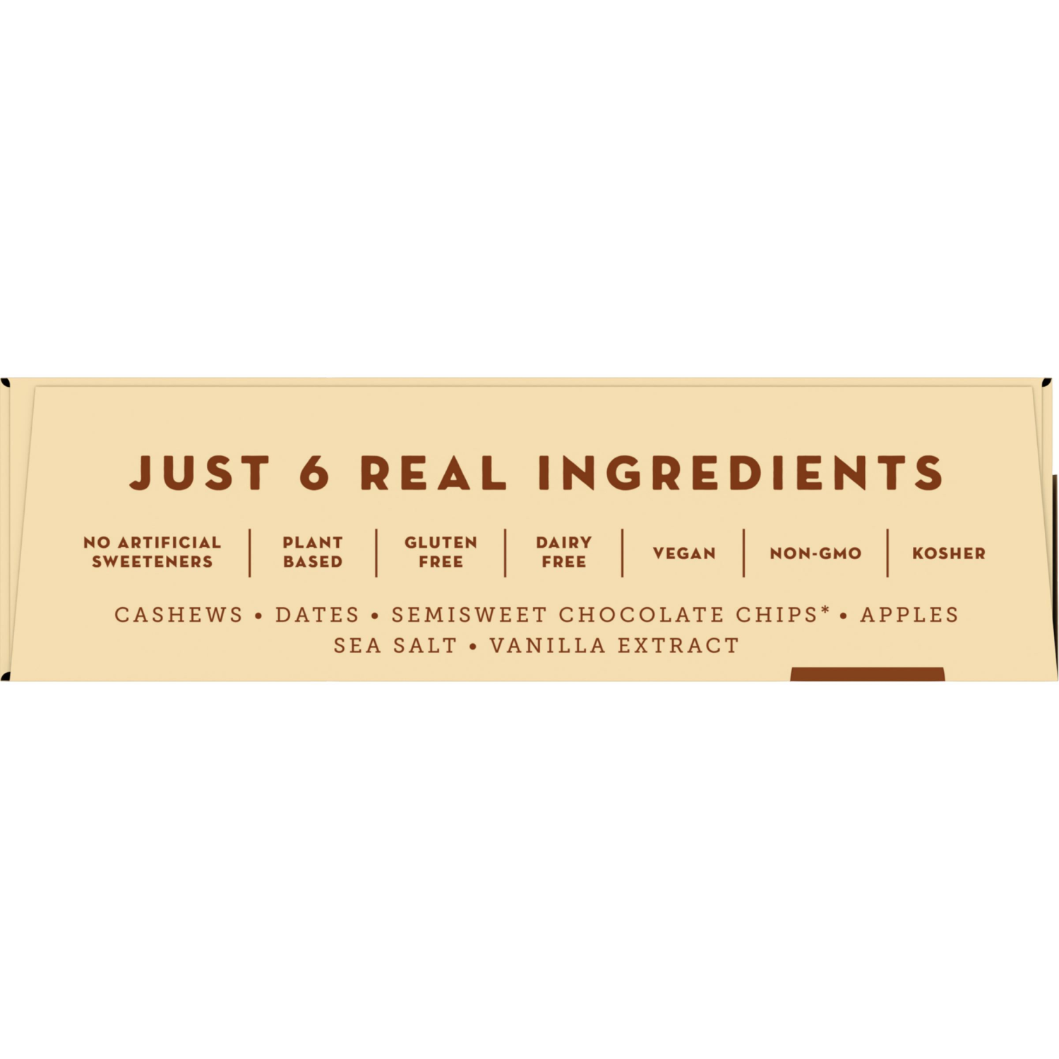 slide 3 of 6, LÄRABAR Chocolate Chip Cookie Dough, Gluten Free Vegan Fruit Nut Bars, 6 ct, 6 ct