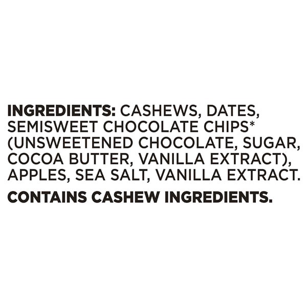 slide 2 of 9, LÄRABAR Chocolate Chip Cookie Dough, Gluten Free Fruit & Nut Bar, 12 Ct, 12 ct