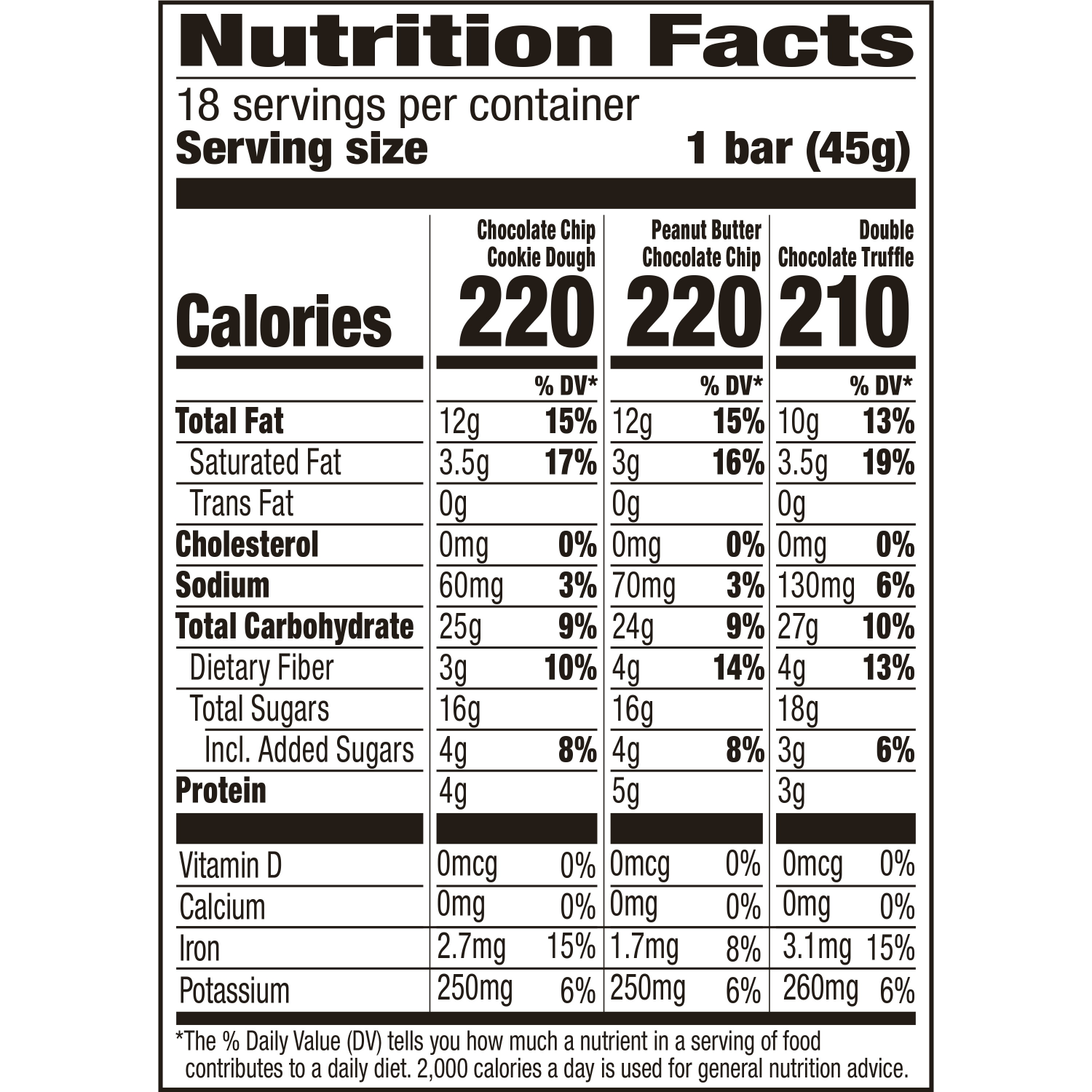slide 2 of 5, LÄRABAR Chocolate Variety Pack, Fruit and Nut Bars, Gluten Free and Vegan, 28.8 oz, 18 Ct, 18 ct