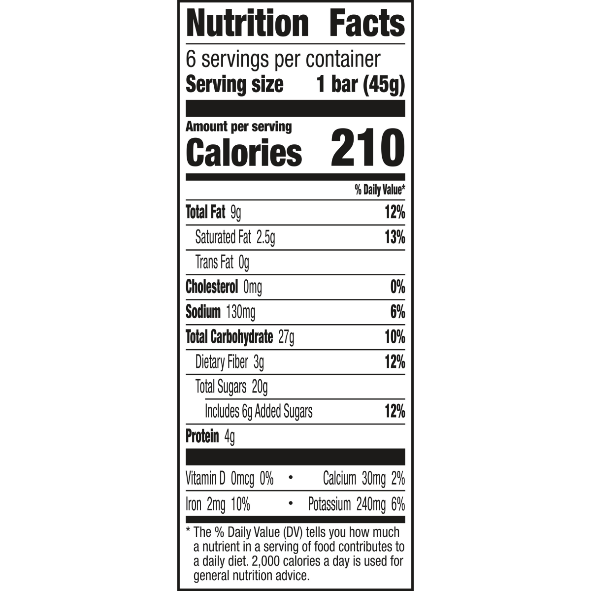 slide 2 of 6, LÄRABAR Chocolate Peanut Caramel Truffle, Gluten Free Vegan Bars, 6 ct, 6 ct