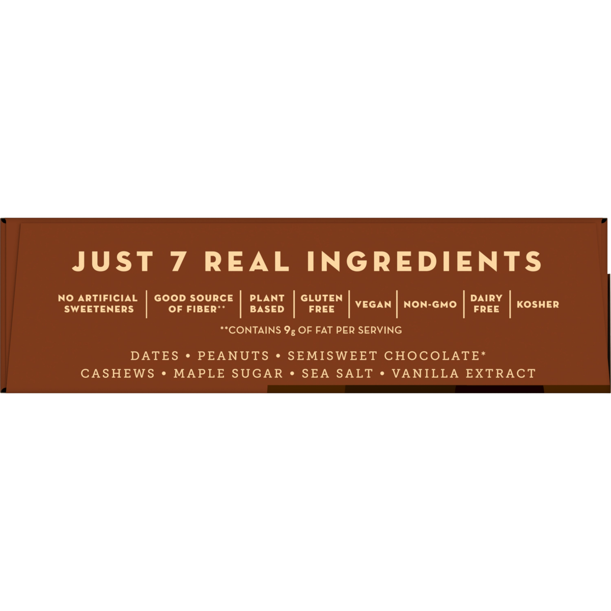 slide 6 of 6, LÄRABAR Chocolate Peanut Caramel Truffle, Gluten Free Vegan Bars, 6 ct, 6 ct
