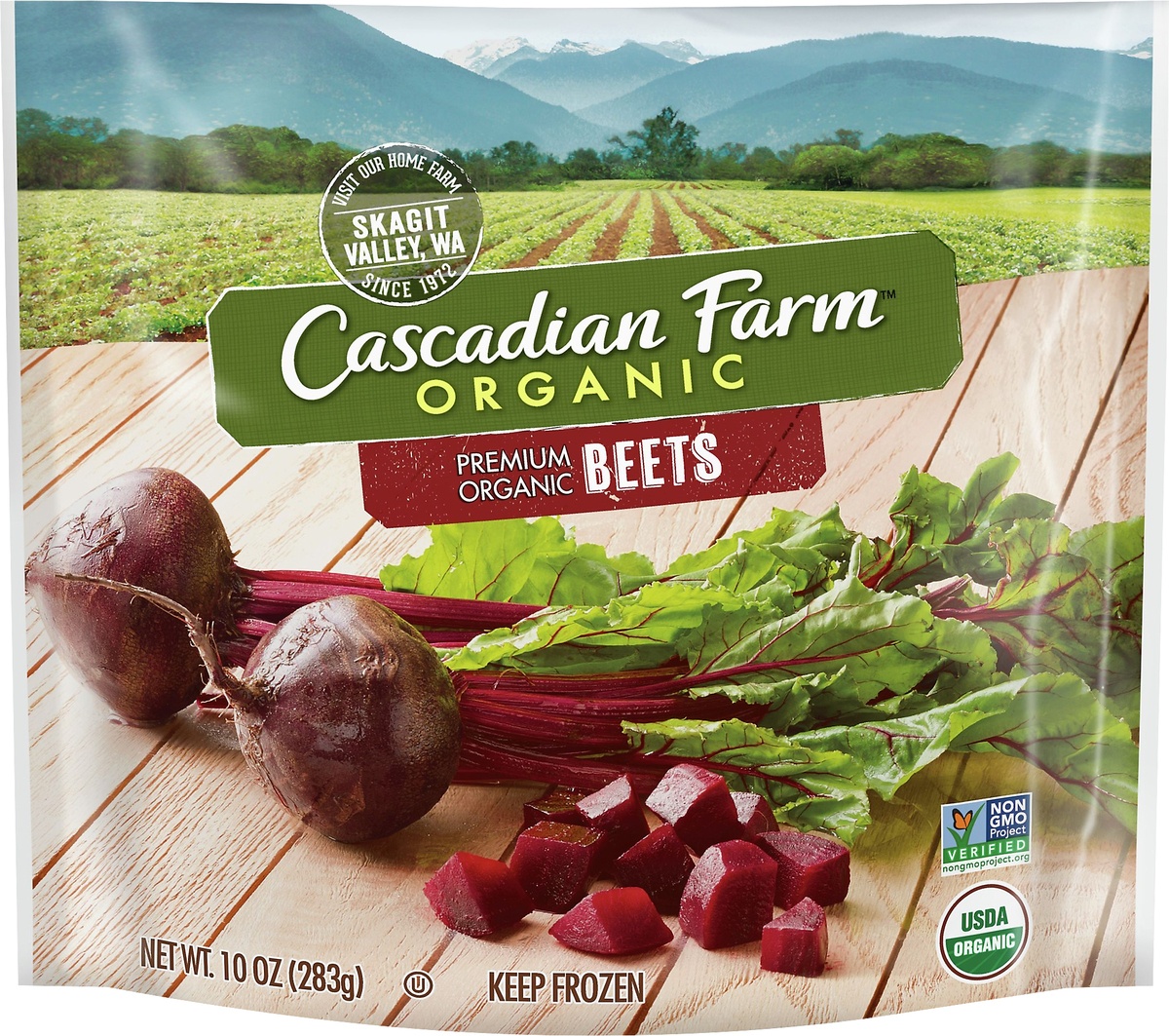 slide 2 of 10, Cascadian Farm Beets 10 oz, 10 oz