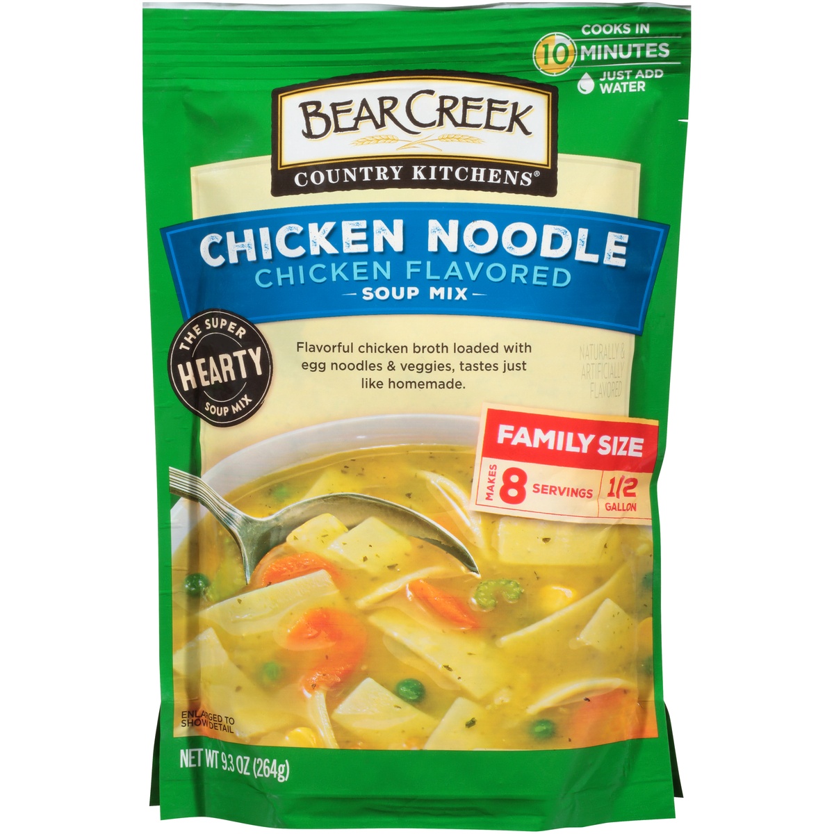 slide 1 of 8, Bear Creek Chicken Noodle Soup Mix - 9.3oz, 9.3 oz