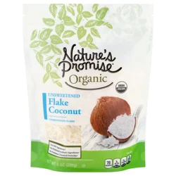 Nature's Promise Organic Unsweetened Flake Coconut