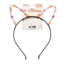 Scunci Glow in the Dark Cat Ear Headband 1pk