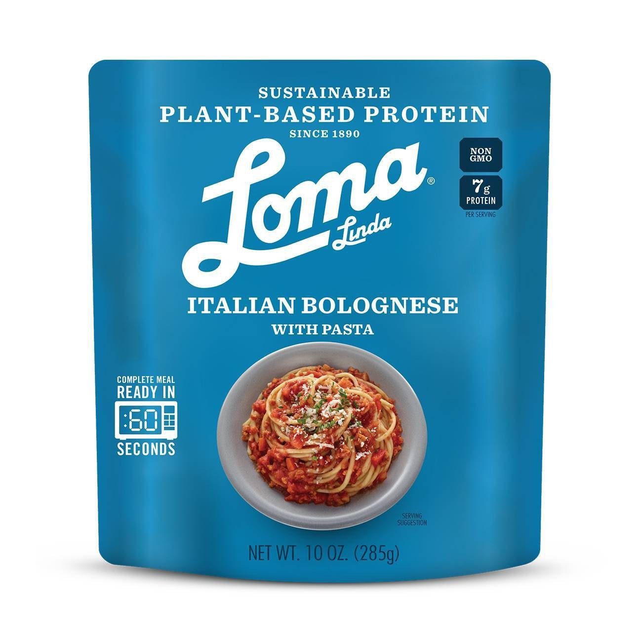 slide 1 of 1, Loma Linda Plant-Based Protein Italian Bolognese, 10 oz