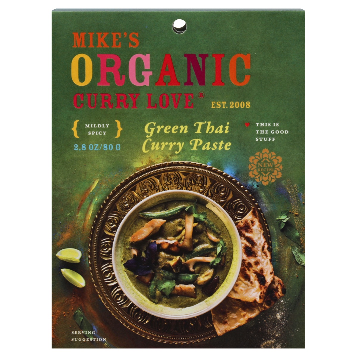 slide 1 of 1, Mike's Organic Curry Love Curry Paste, Green Thai, 2.8 oz