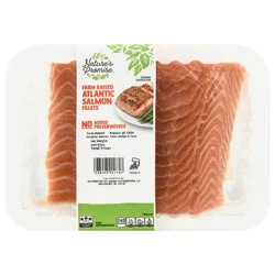 Nature's Promise Farm Raised Atlantic Salmon Fillet Fresh