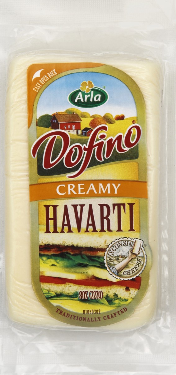 slide 5 of 5, Dofino Cheese Havarti Creamy, 8 oz