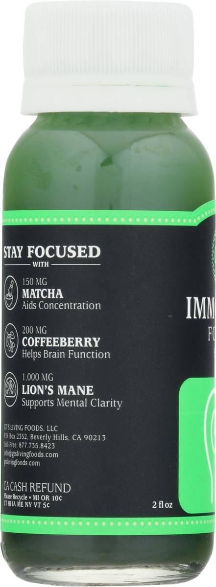 slide 10 of 12, Immortal Matcha & Lion's Mane Focus Shot 2 fl oz, 2 fl oz