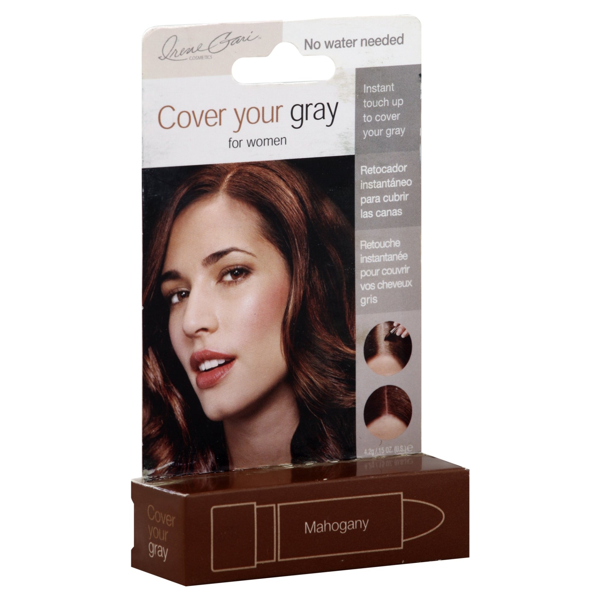 slide 1 of 1, Cover Your Gray Touch Up Color Stick Mahogany, 1 ct