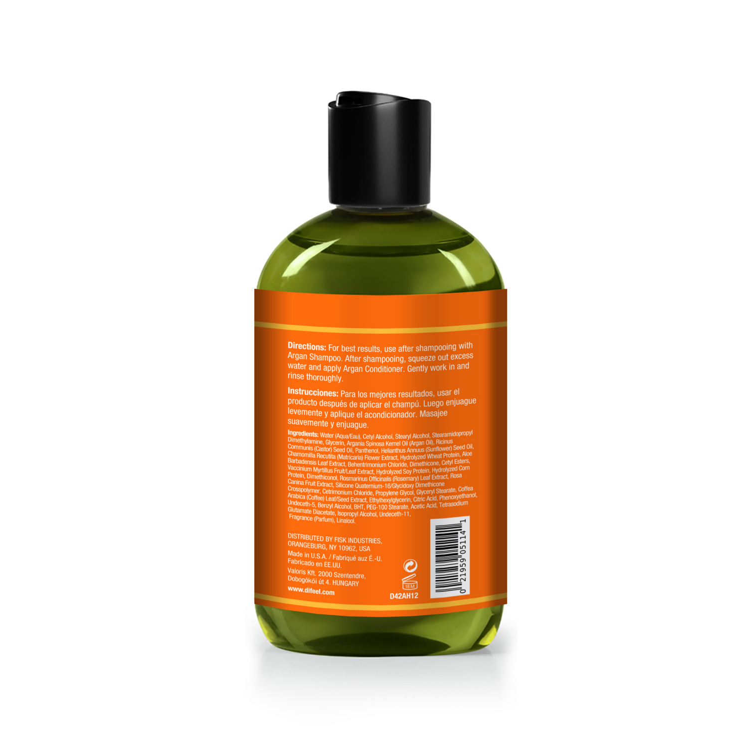 slide 2 of 2, Difeel Argan Hydra Conditioner 12Oz, 12 oz