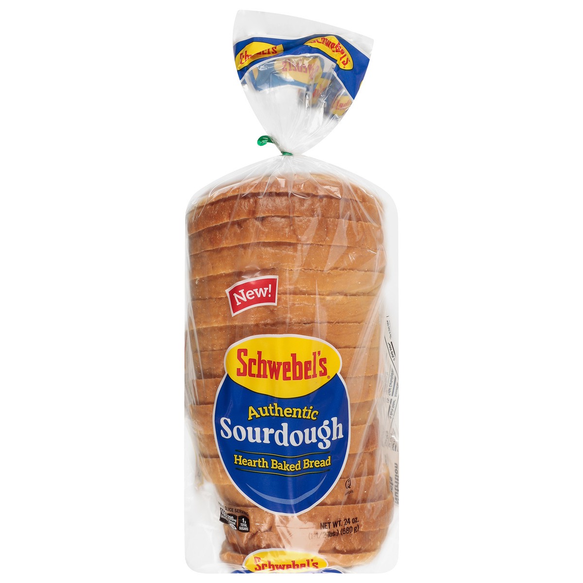 slide 1 of 15, Schwebel Hearth Sourdough Bread, 1 ct