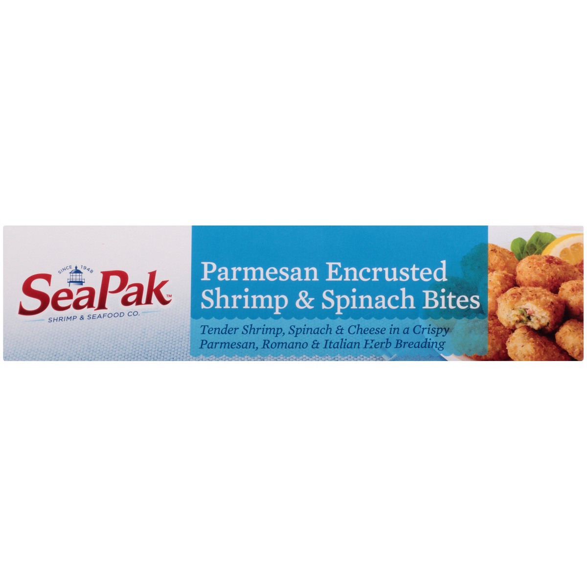 slide 7 of 14, SeaPak Parmesan Encrusted Shrimp & Spinach Bites 12 oz. Pack, 12 oz