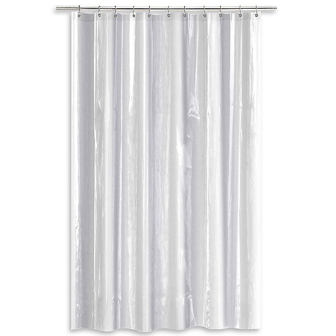 slide 1 of 1, SALT Heavy Gauge PEVA Shower Curtain Liner - Clear, 70 in x 72 in