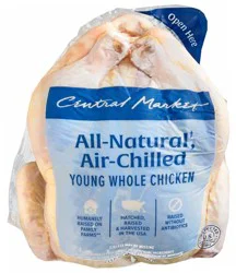 Central Market Air-Chilled Whole Young Chicken
