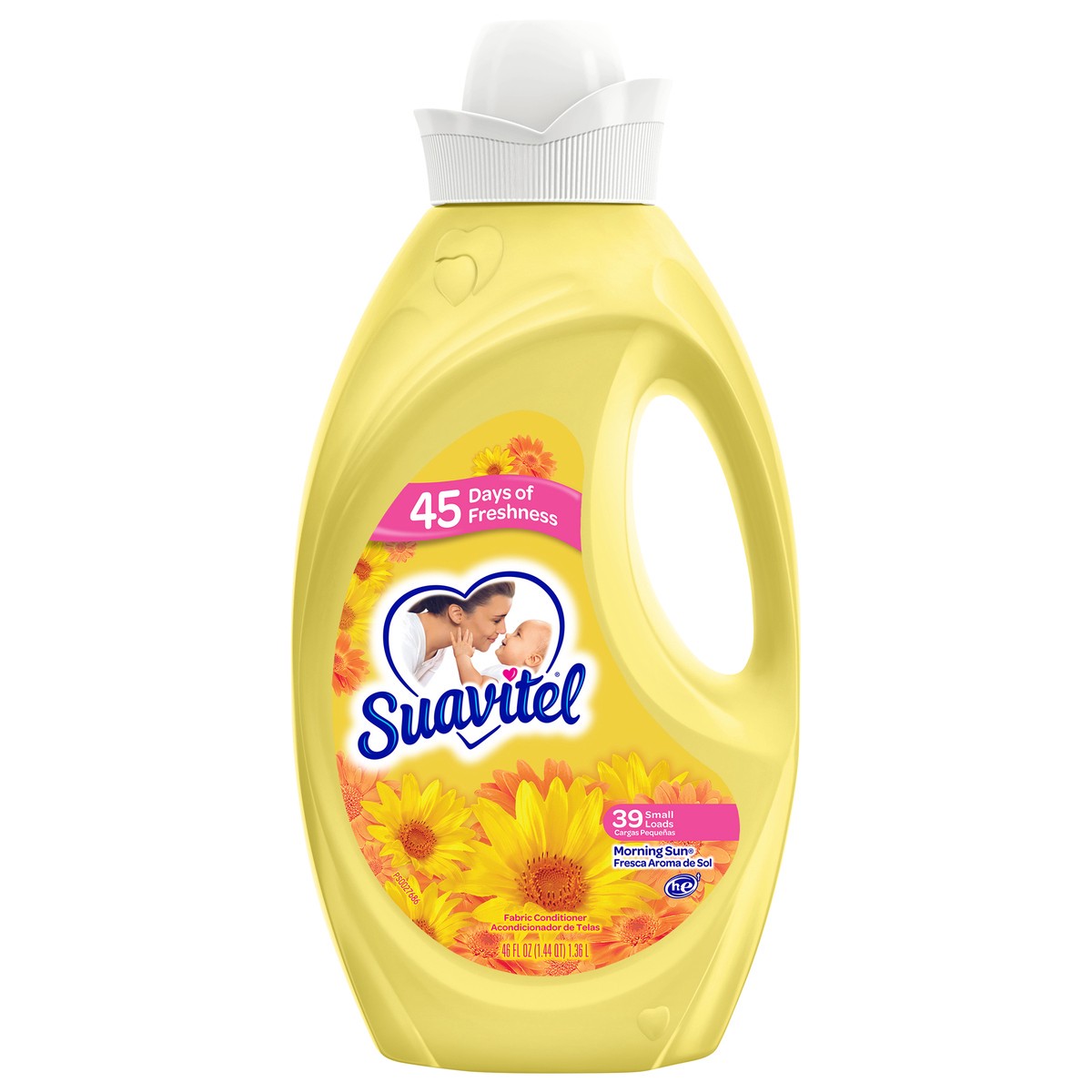 slide 1 of 10, Suavitel Liquid Fabric Softener, Morning Sun, 46Oz., 46 fl oz