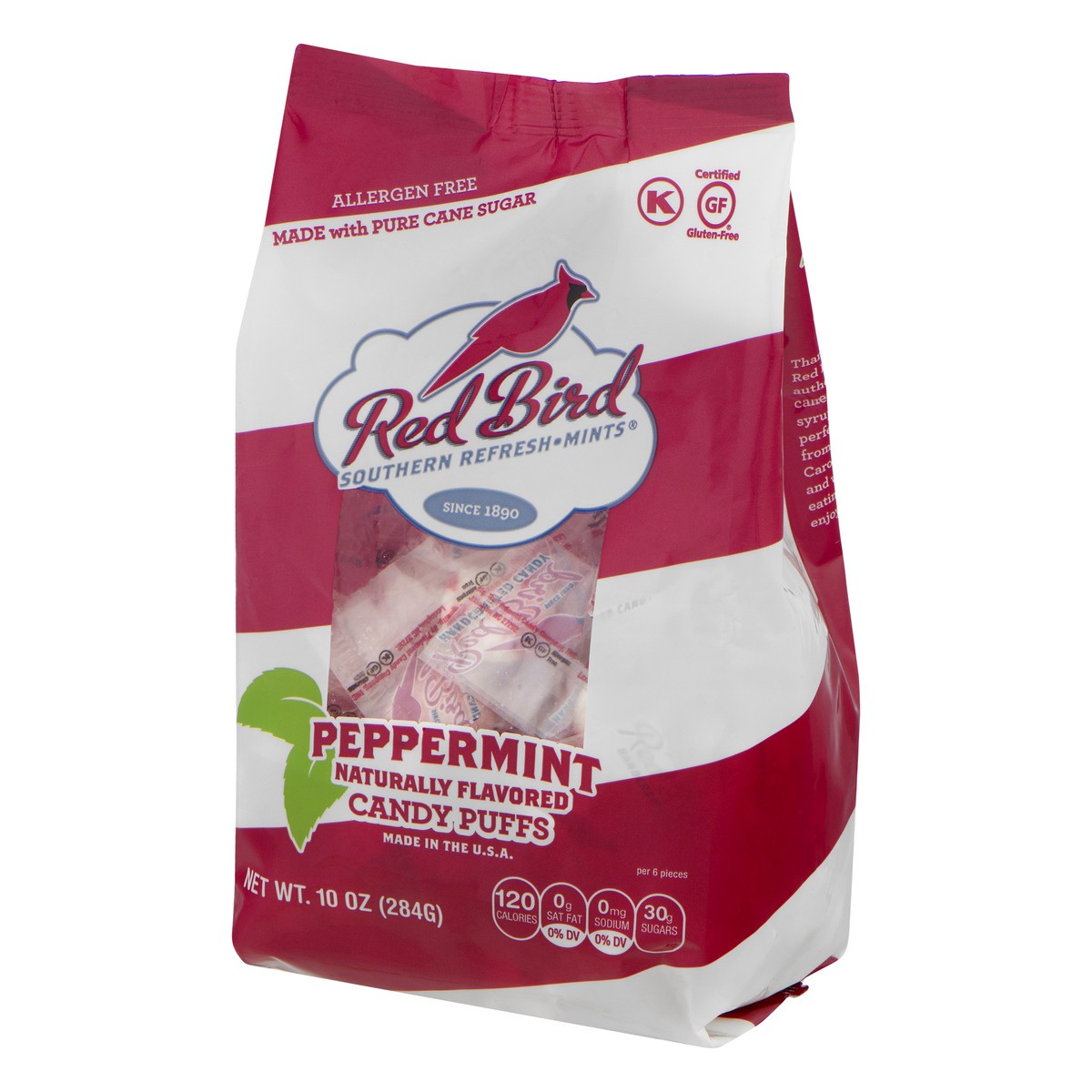 slide 7 of 13, Red Bird Peppermint Puff Sub, 10 oz