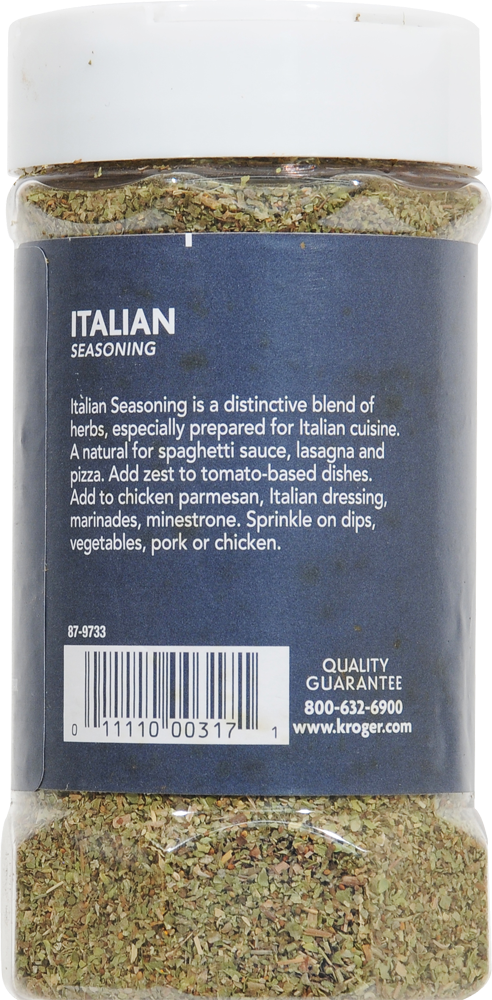 slide 2 of 3, Kroger Italian Seasoning, 3 oz