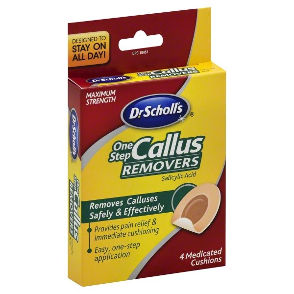 Dr scholl's medicated callus on sale remover