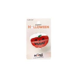 Scunci Acrylic Pumpkin Claw Clip - 1 pack