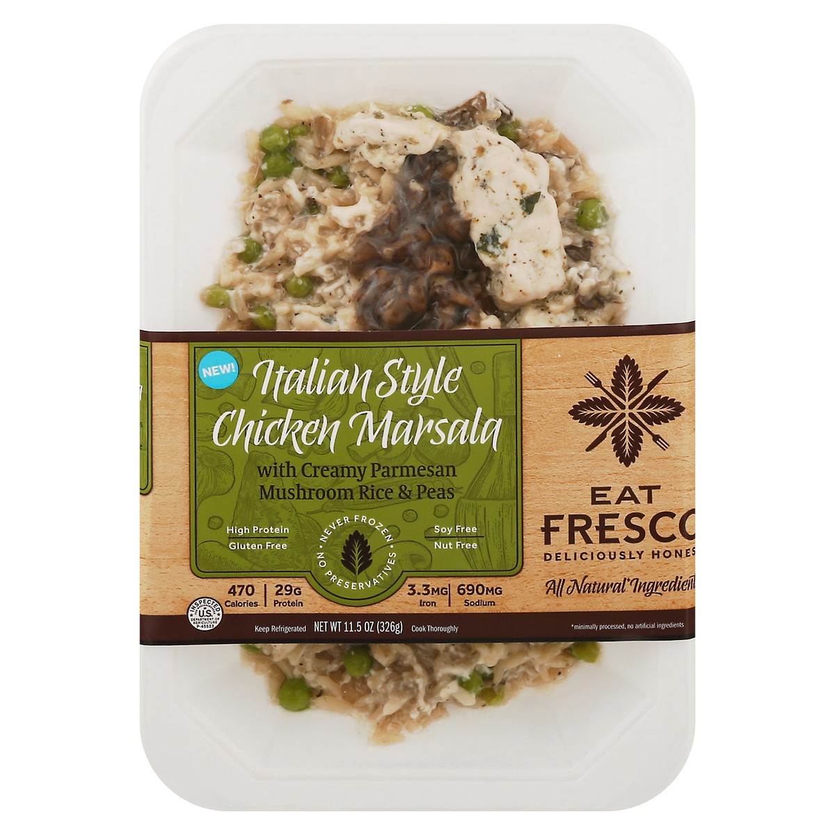 slide 5 of 13, Eat Fresco Italian Style Chicken Marsala 11.5 oz, 11.50 oz