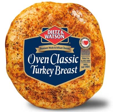 slide 1 of 1, Dietz & Watson Oven Classic Turkey, per lb