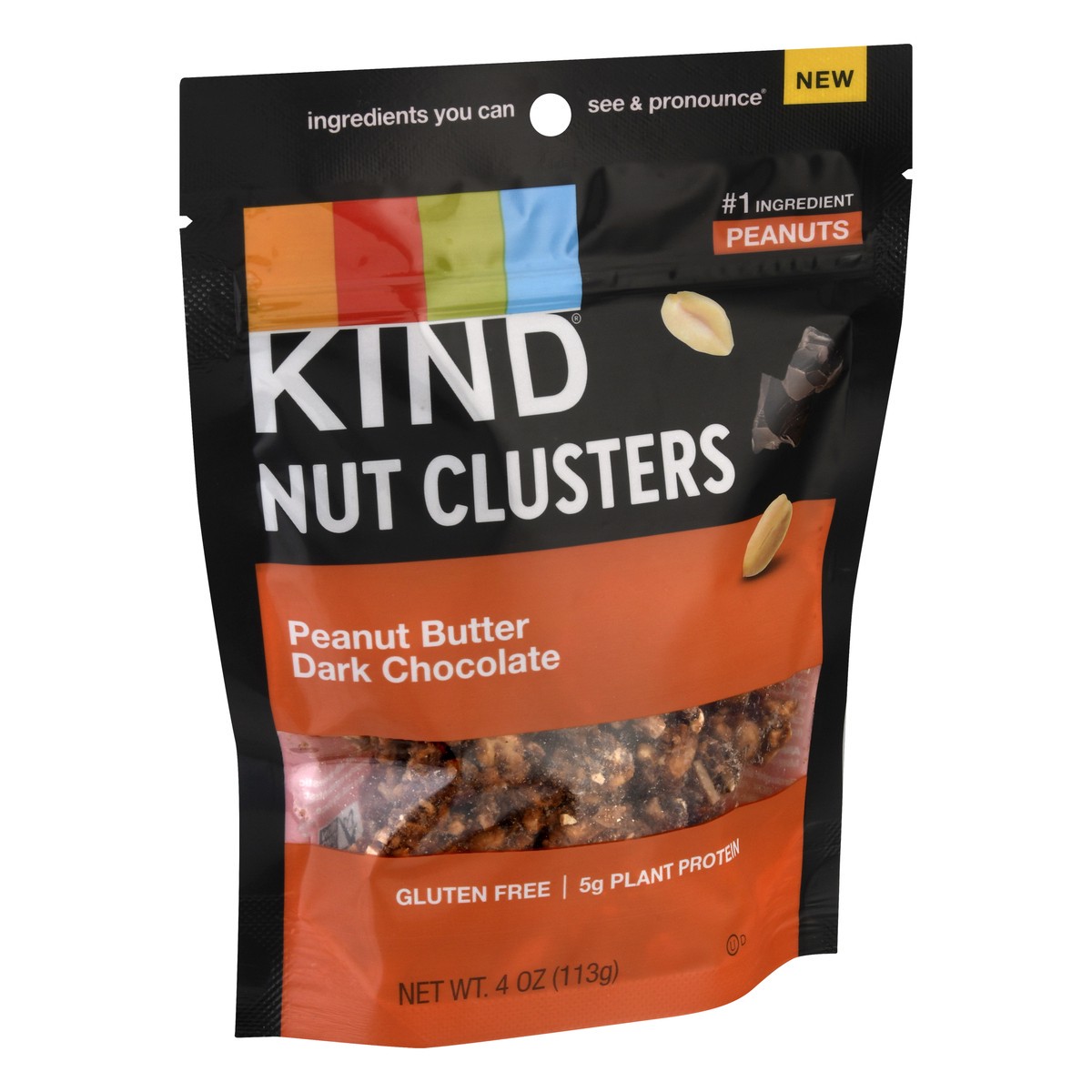 slide 9 of 13, KIND Peanut Butter Dark Chocolate Nut Clusters , 4 oz