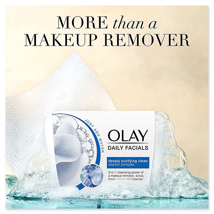 slide 3 of 5, Olay Daily Cleansing Cloth, 33 ct