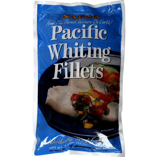 slide 1 of 1, NAFCO Whiting Pacific Fillet Value Pack Frozen - 2 Lb, 