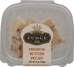 King's Premium Butter Pecan Fudge 8 oz