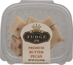 King's Premium Butter Pecan Fudge 8 oz