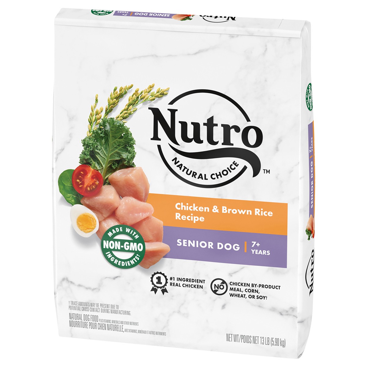 slide 9 of 9, Nutro Natural Choice Senior Dry Dog Food, Chicken and Brown Rice Recipe, 13 lbs., 13 lb