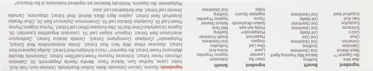 slide 7 of 9, Nature's Answer PerioBrite Fluoride-Free Cinnamint Toothpaste with Xylitol 4 oz, 4 oz