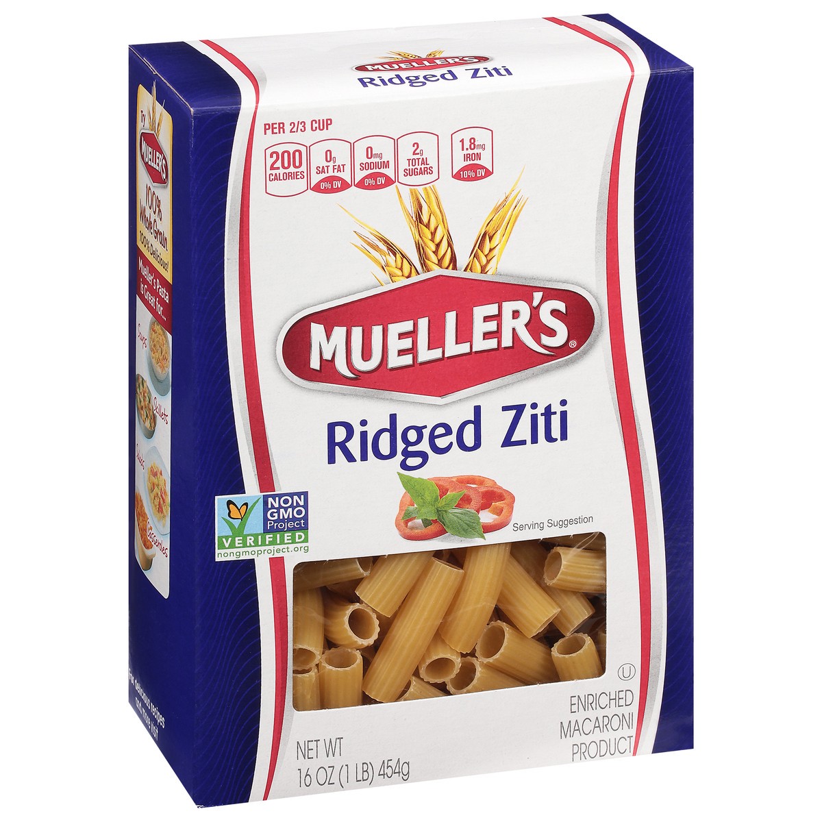 slide 3 of 11, Mueller's Ridged Ziti 16 oz, 16 oz