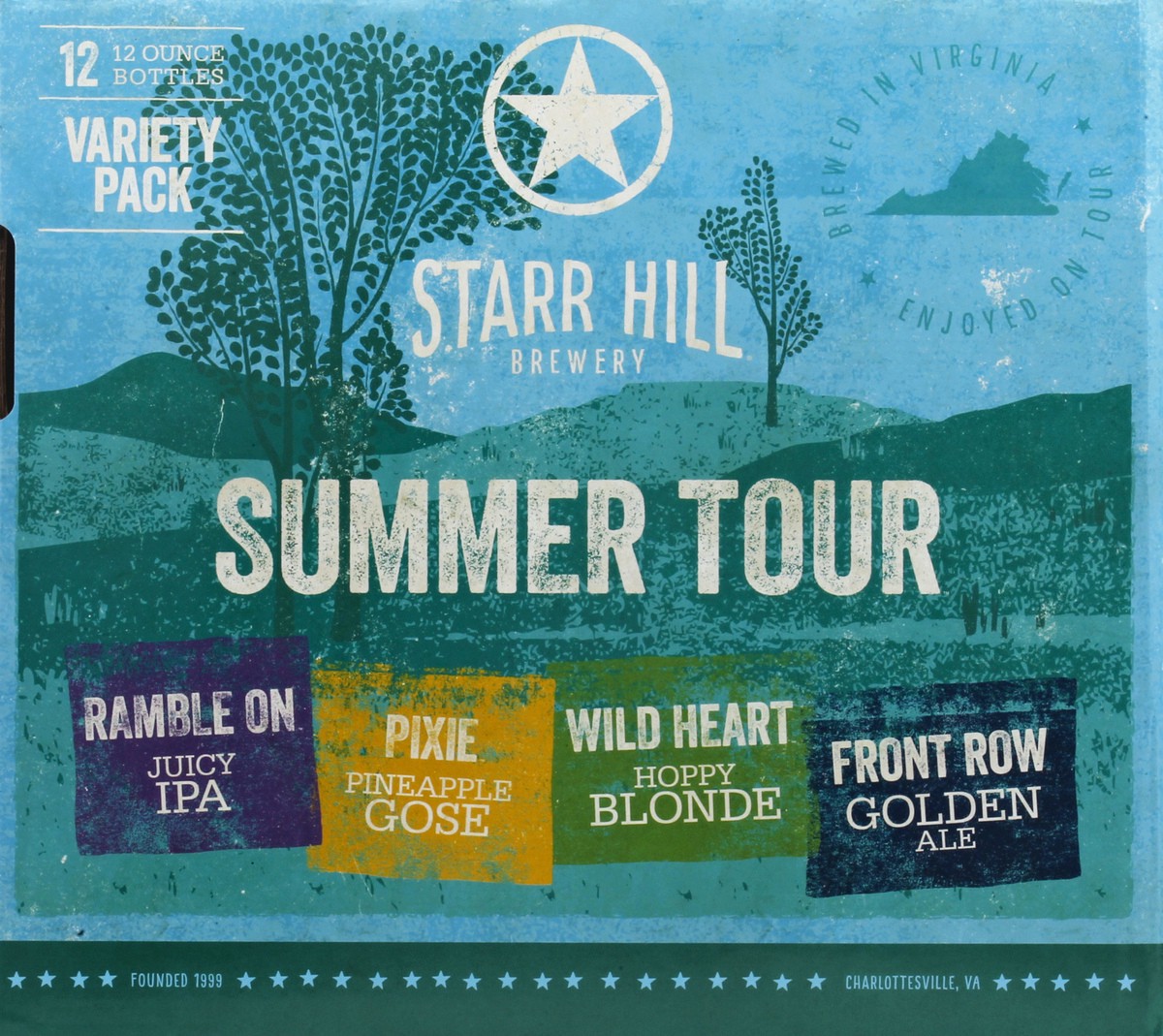 slide 3 of 8, Starr Hill Brewery Beer, 12 fl oz