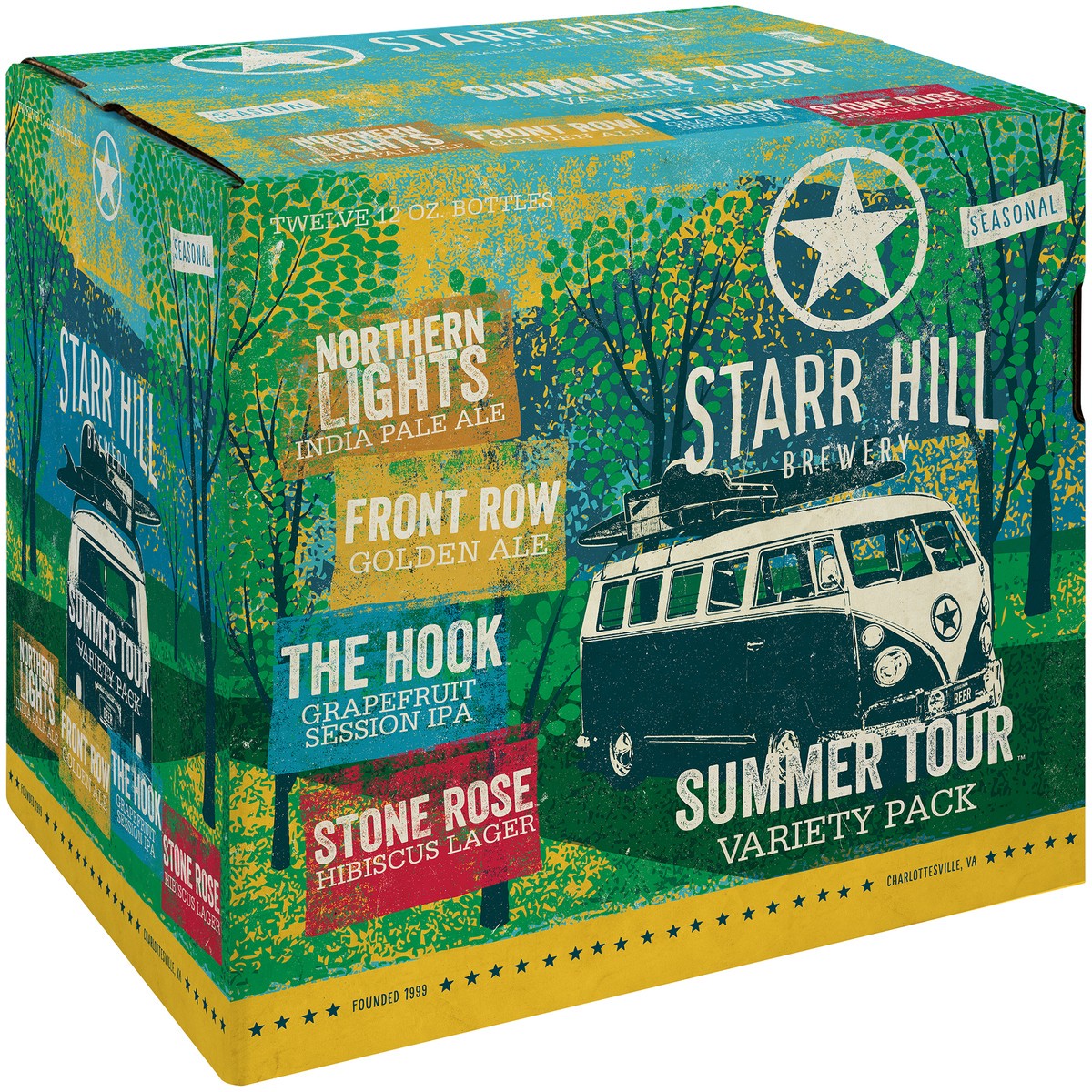 slide 1 of 8, Starr Hill Brewery Beer, 12 fl oz